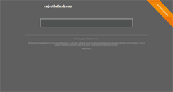 Desktop Screenshot of enjoythefresh.com